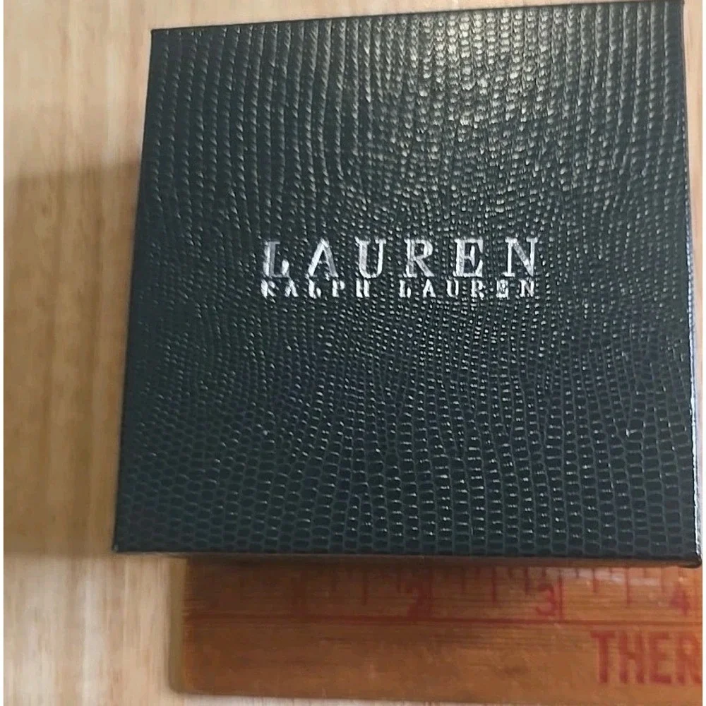 Lauren Ralph Lauren Dark Green  Lettering - Hard Gift Box